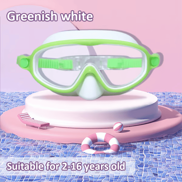 Buy 1 Get 1 Free🏊‍♀️-HD children's large frame waterproof and anti-fog swimming goggles