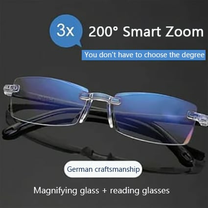 🔥Reading glasses with Smart Zoom Anti-Blue Light🎁Free Box