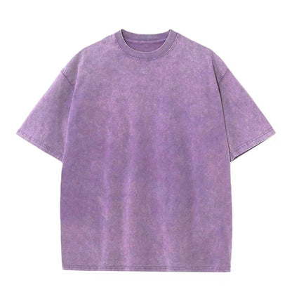 ⚡Hot Sales🔥4 Pack Oversized Tshirts for Men Gym Vintage Heavyweight T Shirts Cotton Workout Acid Wash Baggy Tees