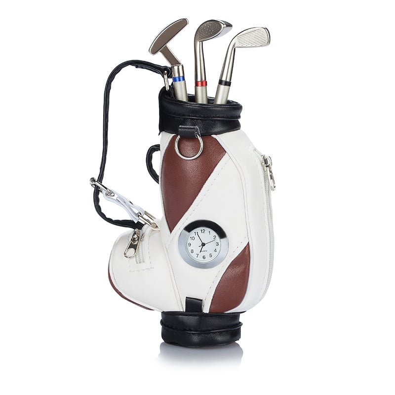 ⛳Golf Pen Holder + 3-Pen Set🏌️‍♂️Elevate Your Office Desk – A Hole-in-One for Style & Function