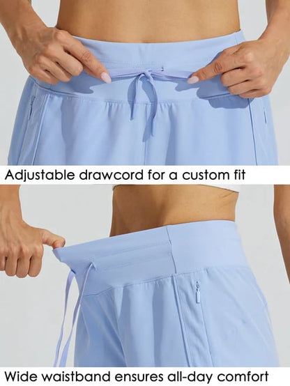 ⏰Hot Sale Women's Active 7 Inseam Athletic Long Running High Wasistband Shorts