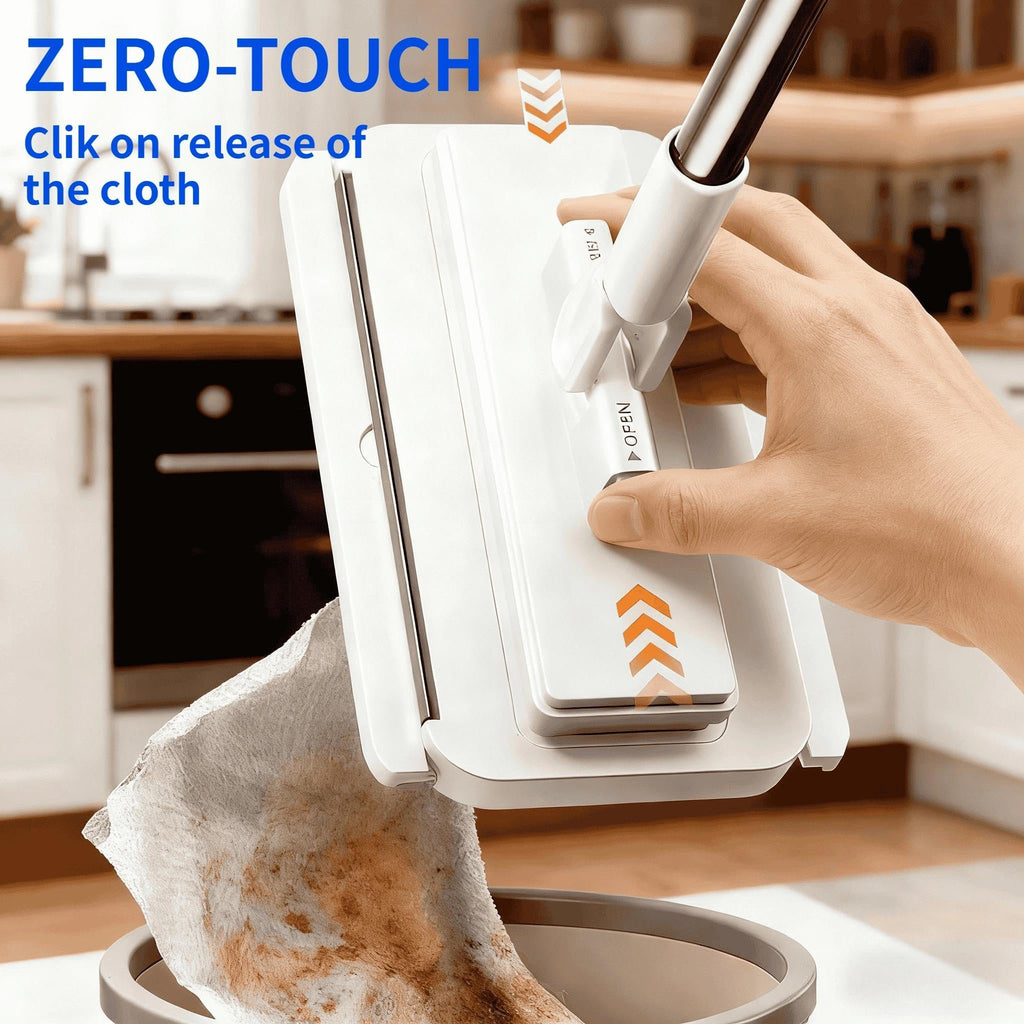 Use Any Old Cloth! The Smart Tooth-Grip Mop That Saves You Money. 💰👕