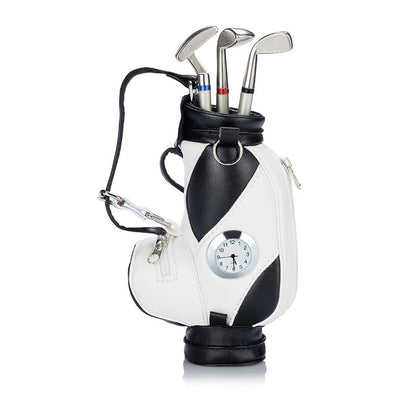 ⛳Golf Pen Holder + 3-Pen Set🏌️‍♂️Elevate Your Office Desk – A Hole-in-One for Style & Function