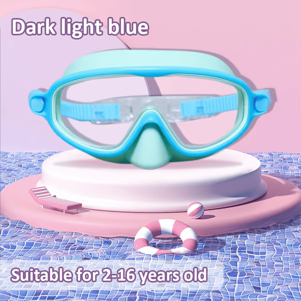 Buy 1 Get 1 Free🏊‍♀️-HD children's large frame waterproof and anti-fog swimming goggles