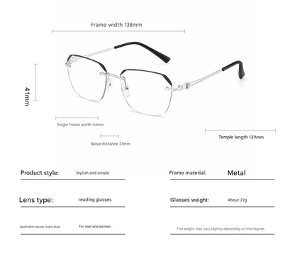 🔥Reading glasses with Smart Zoom Anti-Blue Light🎁Free Box