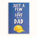 Just A Few Things I Love About You Dad Personalized Gift for Dad Father's Day Gift Fill In The Blank Memory Book Gift Idea For Dad
